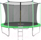 Батут Happy Jump PRO 10ft-i с внутренней сеткой и лестницей (312см) - 