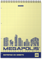 Блокнот Erich Krause Megapolis. Yellow Concept / 49807 - 