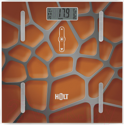 Напольные весы электронные Holt HT-BS-011 (оранжевый)