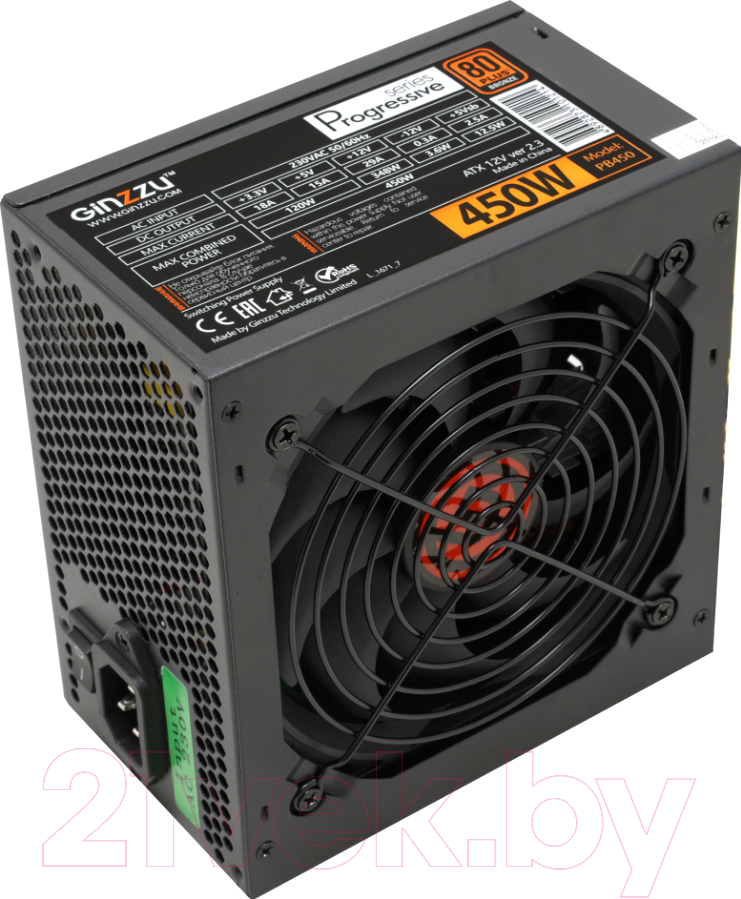 Блок питания для компьютера Ginzzu PB450 450W