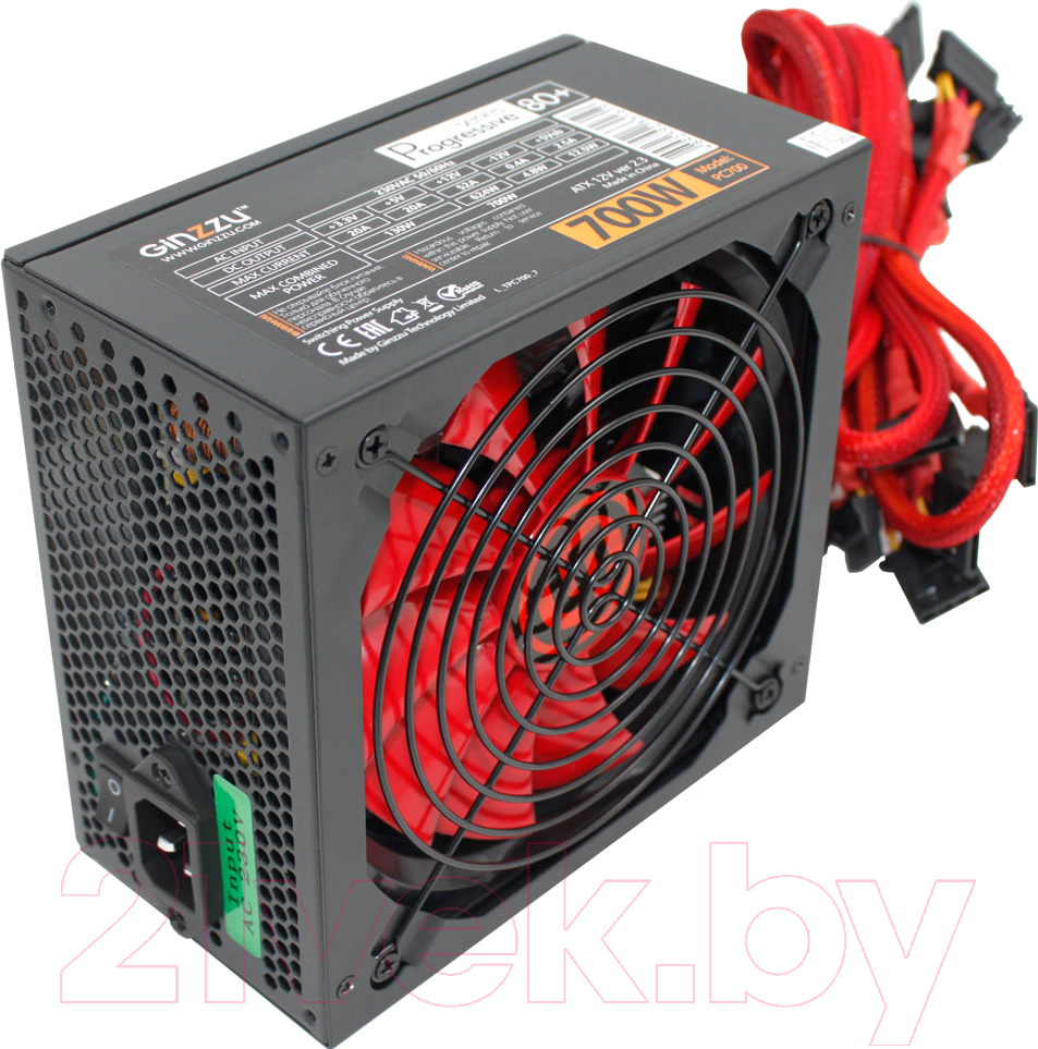 Блок питания для компьютера Ginzzu PC700 700W