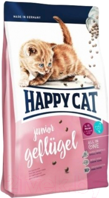 Сухой корм для кошек Happy Cat Junior Geflugel / 70363 (1.4кг)