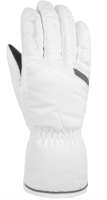 Перчатки лыжные Reusch Marisa / 4831150 103 (р-р 6, White/Silver) - 