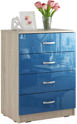 

Комод MFMaster, Милан-018 / МСТ-КДМ-18-СИ-ГЛ