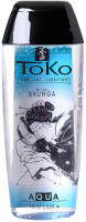 Лубрикант-гель Shunga Toko Aqua на водной основе ультра-шелковистый (165мл) - 