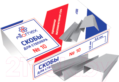 Скобы канцелярские Attomex 4141301