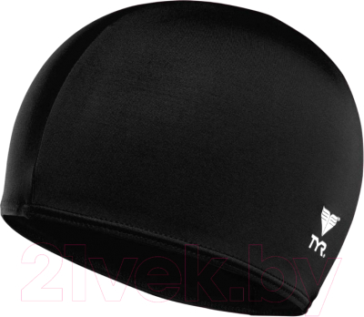 Шапочка для плавания TYR Solid Lycra Cap / LCY/001 (черный)