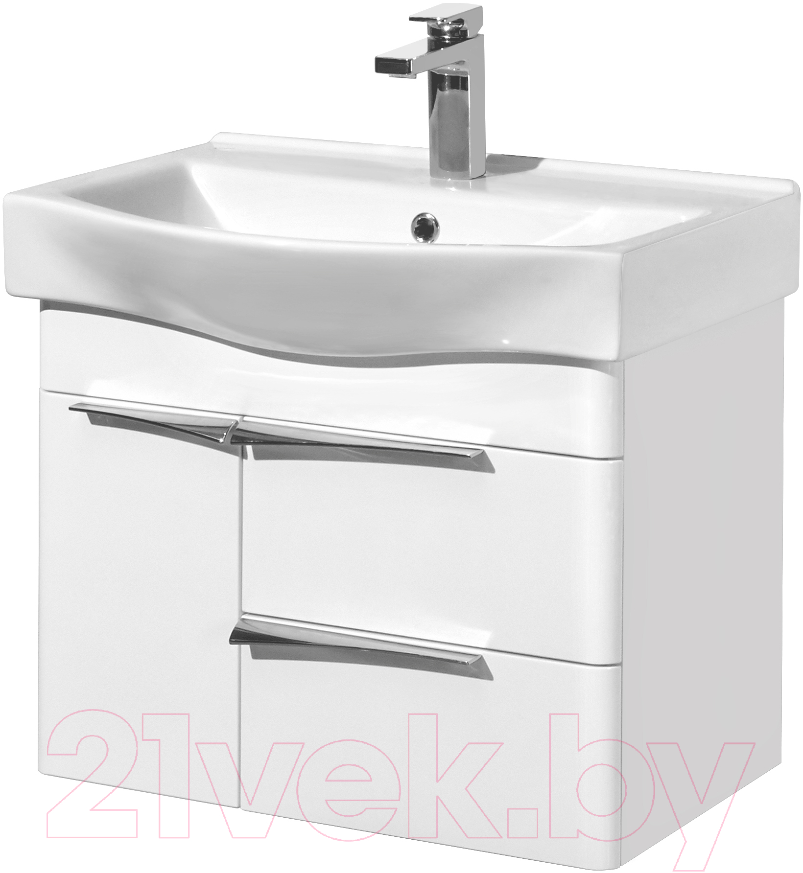 Тумба с умывальником Акватон Беверли 65 (1A2353K0BV010)