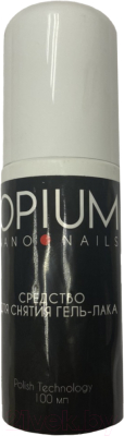Жидкость для снятия гель-лака Opium 100мл