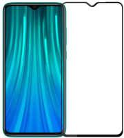 Защитное стекло для телефона Case Full Glue для Redmi Note 8 Pro (черный глянец) - 