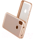 Чехол-накладка Case Matte Natty для Mi A2 Lite / Redmi 6 Pro (матовое золото) - 