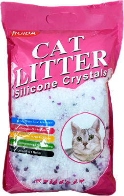 Наполнитель для туалета Cat Litter Силикагелевый (20кг)