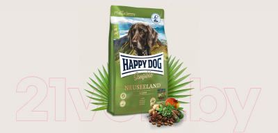 Сухой корм для собак Happy Dog Sensible Neuseeland / 03533 (4кг)