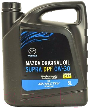 

Моторное масло Mazda, Original Oil Supra DPF 0W30 / 830077983