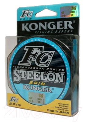 Леска монофильная Konger Steelon Fc-1 Spin 0.25мм 150м / 233150025