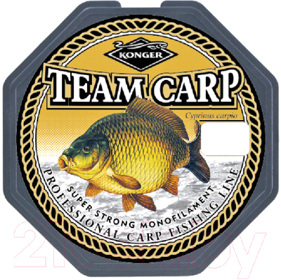 

Леска монофильная Konger, Коричневый, Team Carp 0.25мм 350м / 214001025