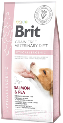 Сухой корм для собак Brit VD Dog Grain Free Hypoallergenic / 528042 (2кг)