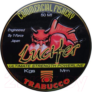 Леска монофильная Trabucco T-Force Lucifer Line 0.18мм 50м / 053-30-180