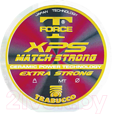 Леска монофильная Trabucco T-Force Xps Match-Strong 0.10мм 50м / 053-80-100