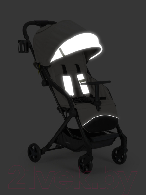 Детская прогулочная коляска Happy Baby Umma Pro (серый)