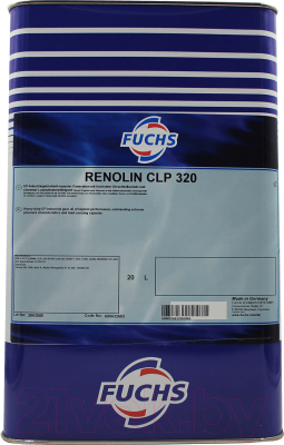 Индустриальное масло Fuchs Renolin CLP 320 / 600632663 (20л)