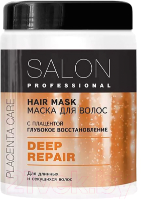 

Маска для волос Salon Professional, Глубокое восстановление с плацентой