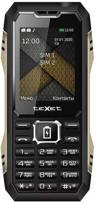 Мобильный телефон Texet TM-D428 (черный)