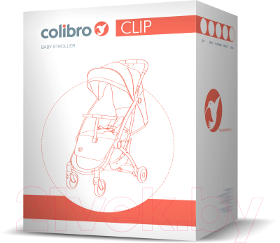 Детская прогулочная коляска Colibro Clip (Chilli)