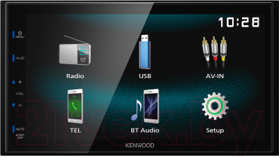 

Бездисковая автомагнитола Kenwood, DMX120BT