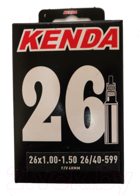Камера для велосипеда Kenda 26 26x1-1.50 26/40-559 F/V / 511211