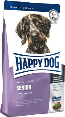 Сухой корм для собак Happy Dog Supreme Senior / 60025 (12.5кг)