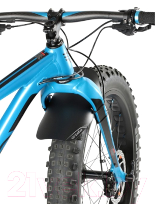 Крыло для велосипеда Zefal Deflector LITE XL / 2553 (черный)