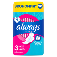 Прокладки гигиенические Always Ultra Super (30шт, ароматизированные) - 