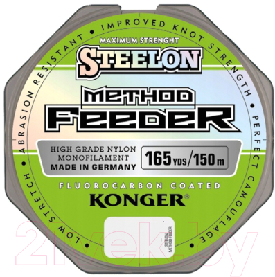 Леска монофильная Konger Steelon Method Feeder 0.25мм 150м / 257150025