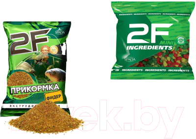 

Набор для прикормки 2F, Прикормка фидер желтый 4кг / 787845699