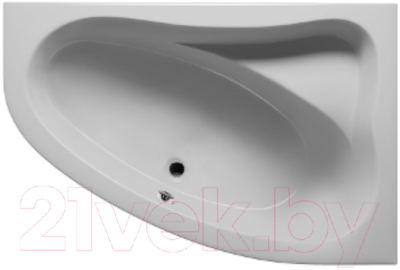 Ванна акриловая Riho Lyra 153 L / BA68005 (с ножками)