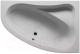 Ванна акриловая Riho Lyra 153 L / BA68005 (с ножками) - 