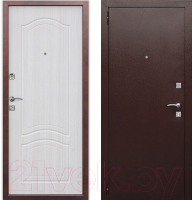 Входная дверь Гарда Dominanta Белый ясень (96x205, левая)