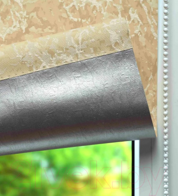 Рулонная штора Lm Decor Саванна LM 88-04 150x170 (бежевый)