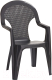Стул пластиковый Keter Santana Chair / 219377 (графит) - 