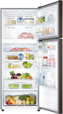Холодильник с морозильником Samsung RT43K6000DX/WT
