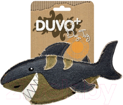 Игрушка для собак Duvo Plus Веселая Акула / 171301/DV