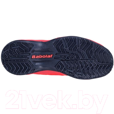Кроссовки детские Babolat Pulsion Ac Kid / 32F19518-5025 (р-р 12, красный/черный)