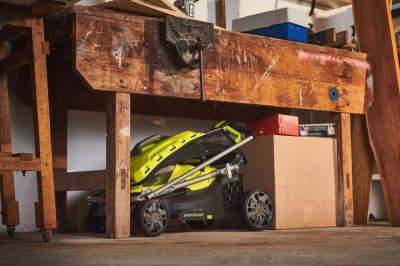 Изображение товара Газонокосилка аккумуляторная Ryobi RY18LMX37A-0 (5133004597)