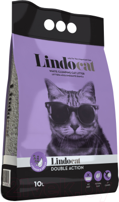 

Наполнитель для туалета LindoCat, Double Action / 1205/LC