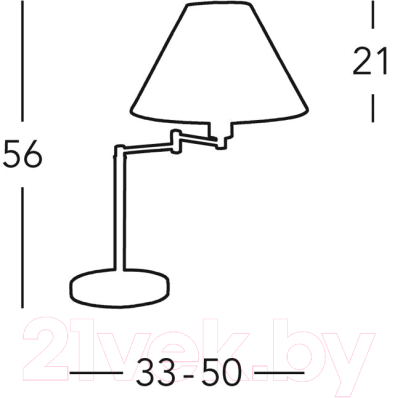 Прикроватная лампа Kolarz Hilton 264.71.4