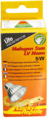 Набор ламп для террариума Lucky Reptile Halogen Sun Nano / HSN-5 (2шт)