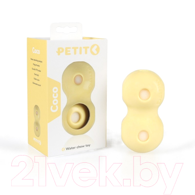 Игрушка для собак Petit Water Chew Toy Coco / 309/449431 (желтый)