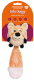 Игрушка для собак Rosewood Лиса с отключаемой пищалкой / 39151/RW (оранжевый) - 