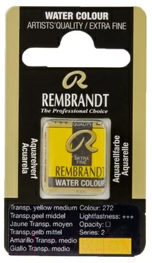 

Акварельные краски Rembrandt, Желтый, 272 / 05862721
